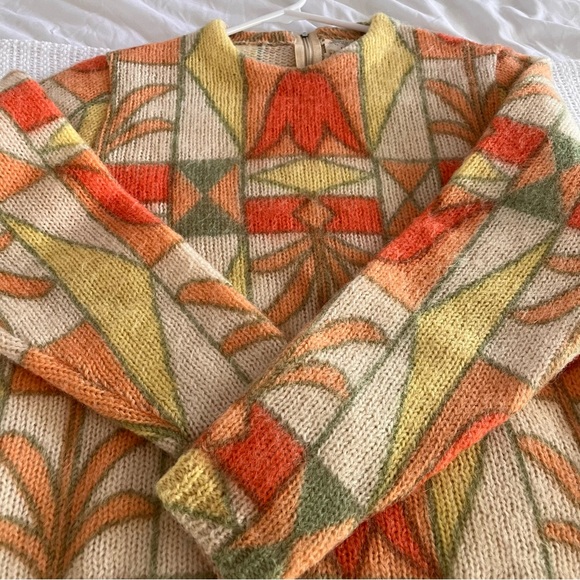 Retro mod mohair sweater - Picture 3 of 7